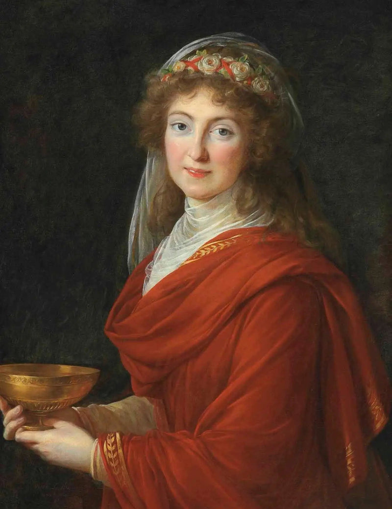 Ritratto della contessa Siemontkowsky Bystry - Élisabeth Vigée Le Brun