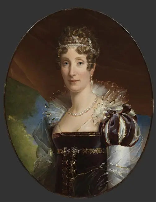 Portrait de la duchesse d'Orléans - François Gérard image 1 reproduction de peinture à l’huile