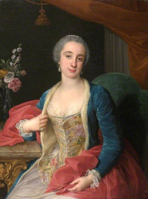 Ritratto della duchessa Sforza Cesarini (deceduta nel 1765) - Pompeo Batoni