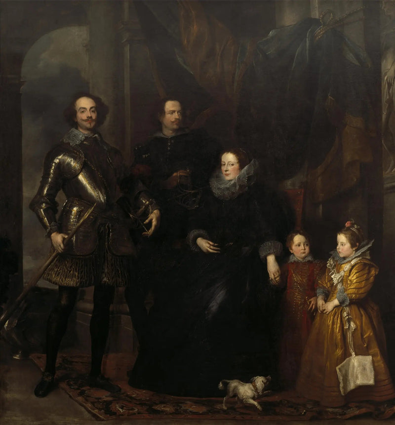 Ritratto della famiglia Lomellini - Antoine van Dyck