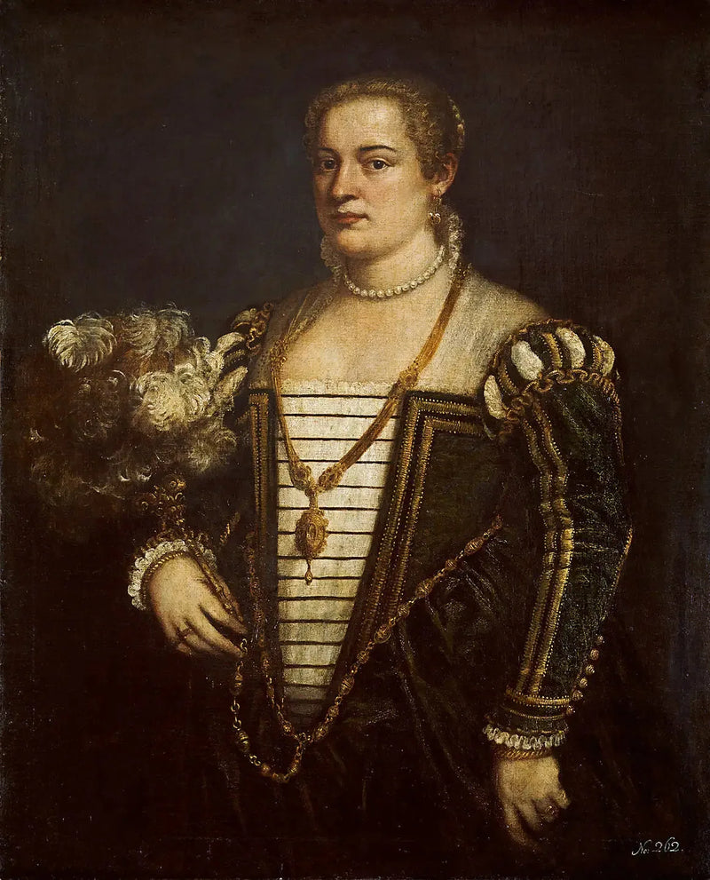 Ritratto della figlia dell'artista, Lavinia - Tiziano