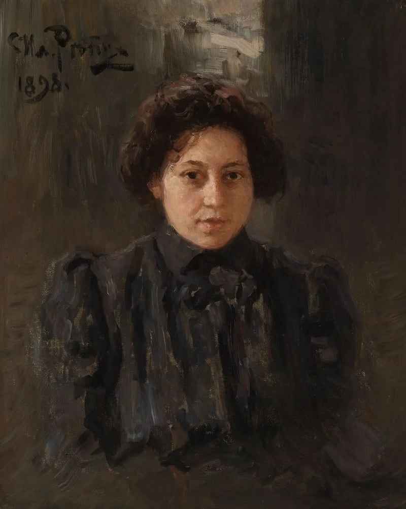 Ritratto della figlia dell'artista Nadezhda Repina - Ilya Repin