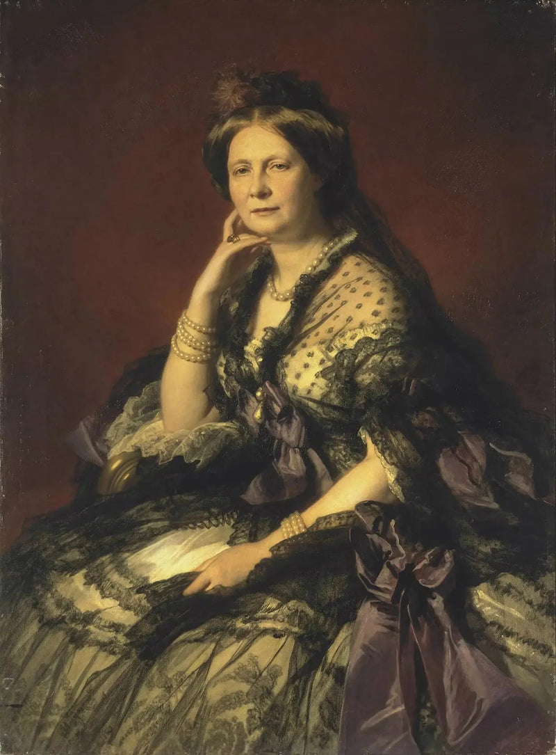 Ritratto della grande duchessa Elena Pavlovna - Franz Xaver Winterhalter