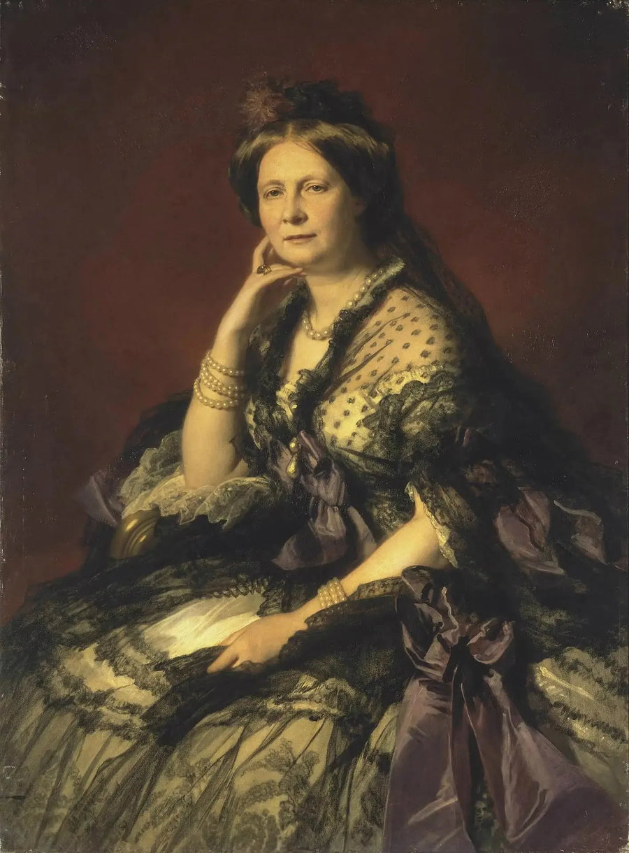Ritratto della grande duchessa Elena Pavlovna - Franz Xaver Winterhalter