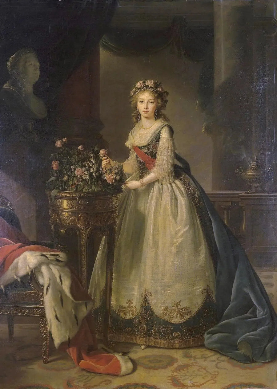 Ritratto della grande duchessa Elizaveta Alexeyevna - Élisabeth Vigée Le Brun