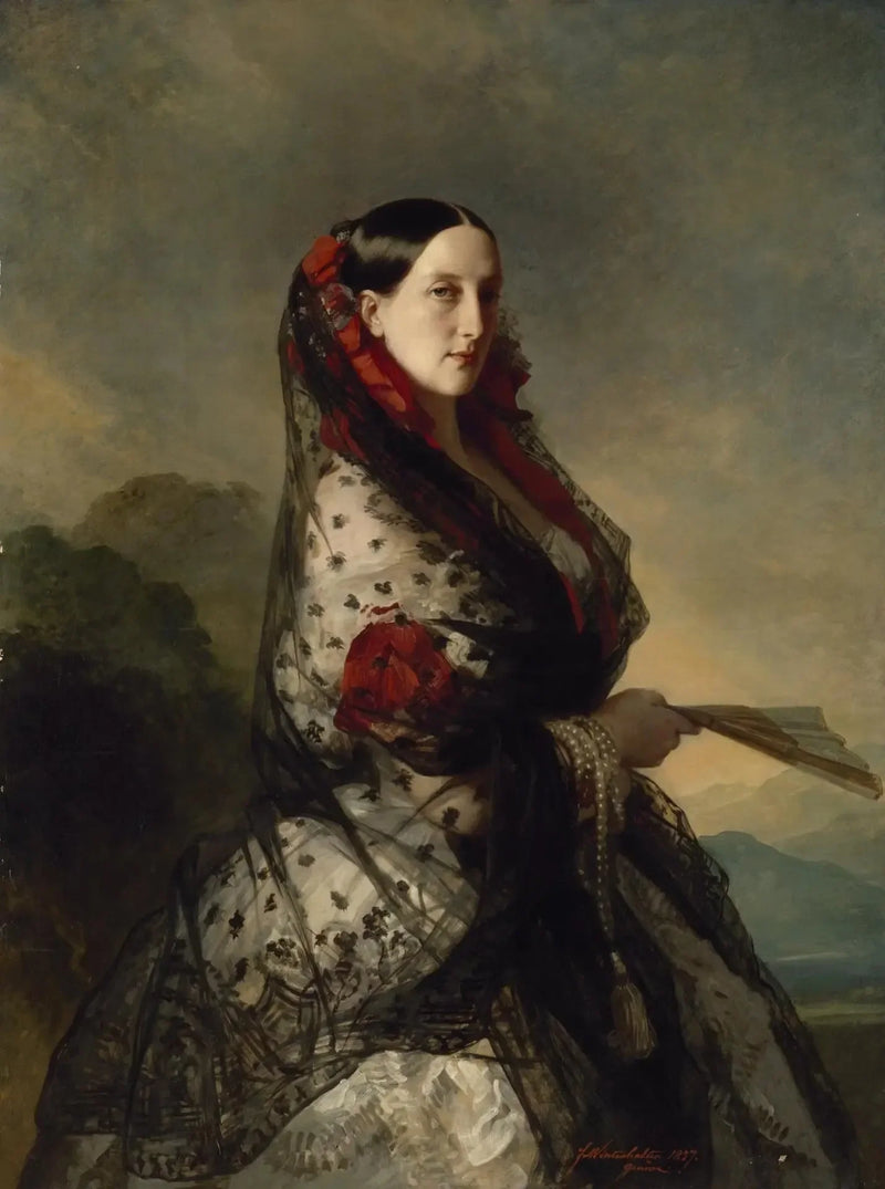 Ritratto della grande duchessa Maria Nikolaïevna - Franz Xaver Winterhalter