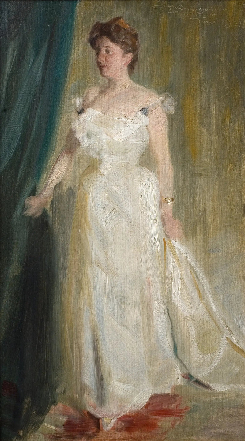 Ritratto della contessa Lillie Suzanne Raben-Levetzau - Peder Severin Krøyer