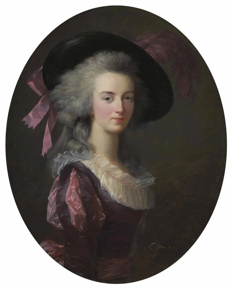 Ritratto della marescialla contessa di Mailly, nata Blanche Charlotte Marie Félicité de Narbonne Pelet - Élisabeth Vigée Le Brun