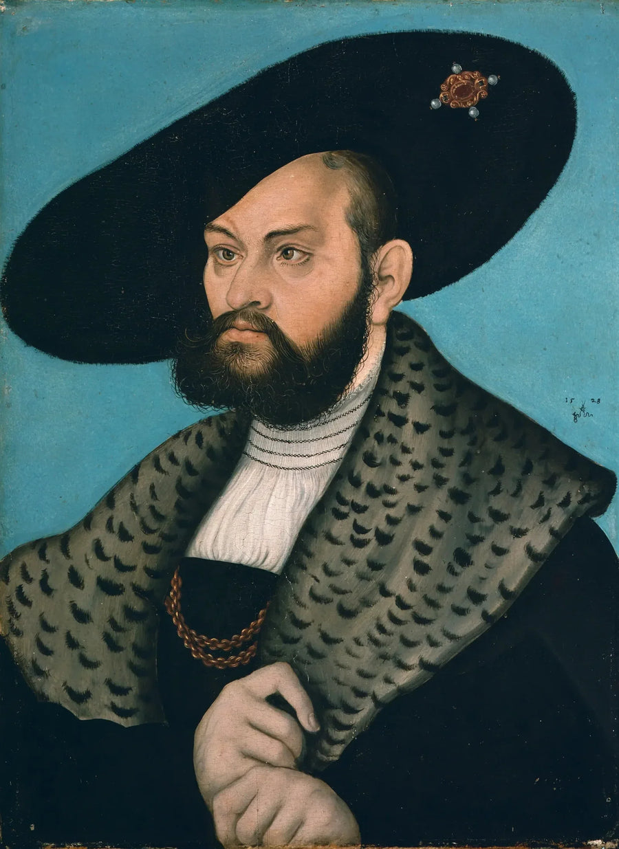 Ritratto della marchesa Albert di Brandeburgo-Ansbach, duca di Prussia - Lucas Cranach il Vecchio