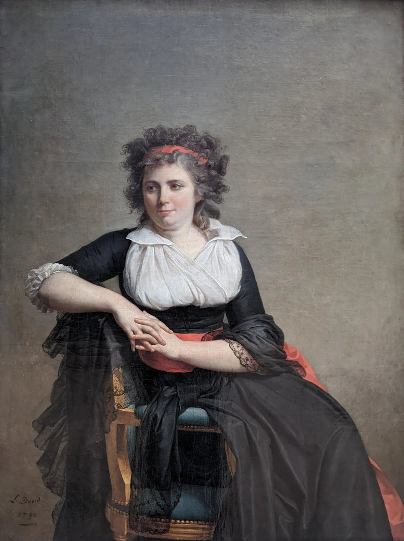Ritratto della marchesa d'Orvilliers - Jacques-Louis David