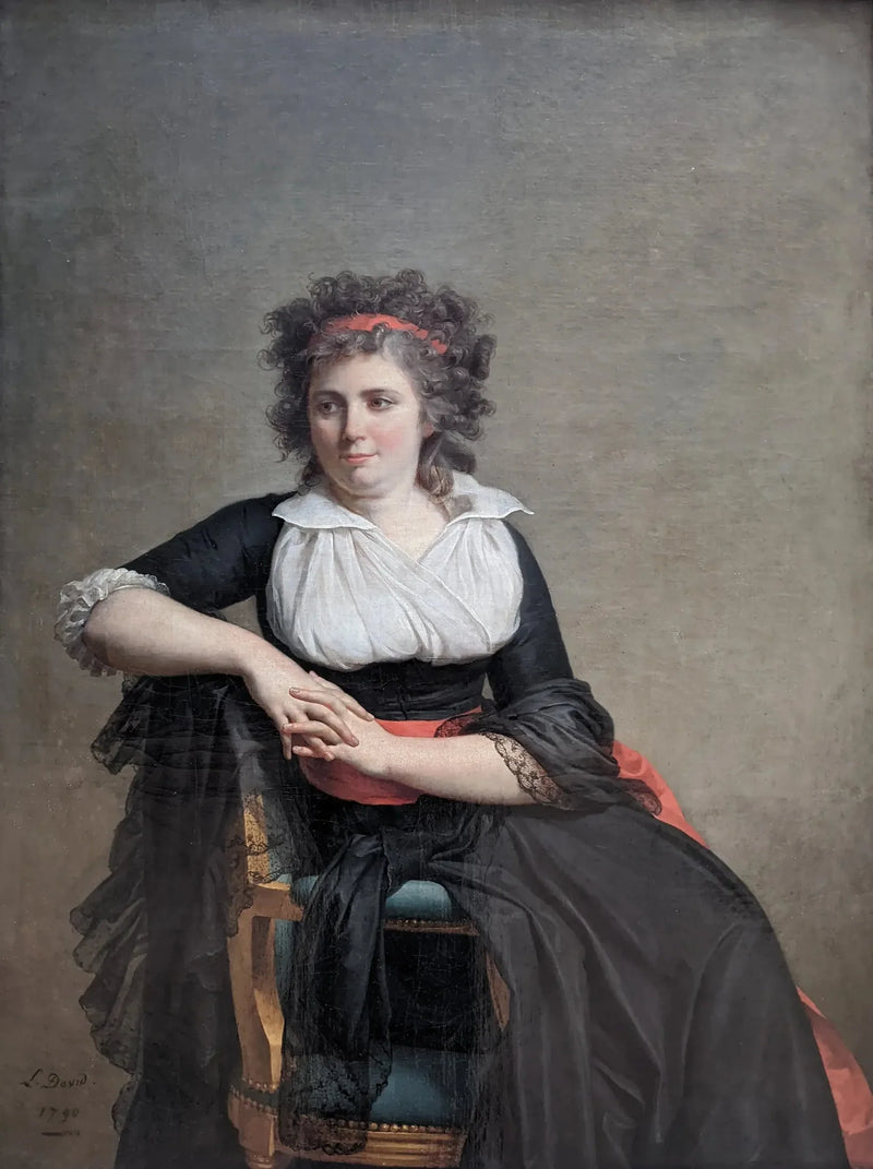Ritratto della marchesa d'Orvilliers - Jacques-Louis David