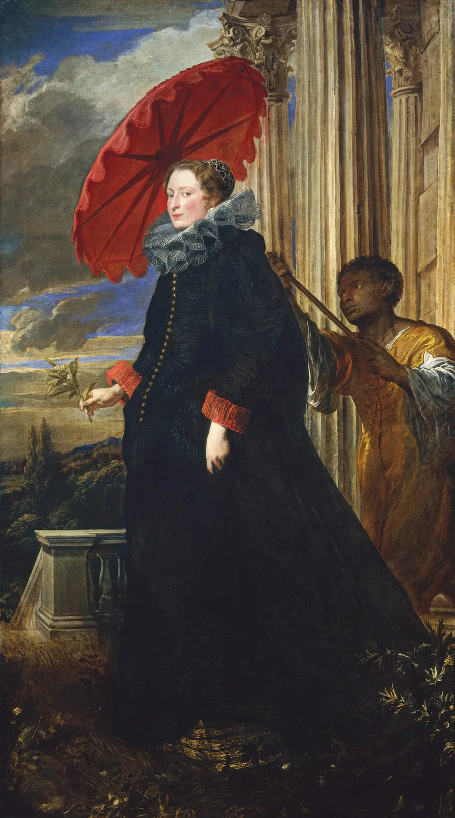 Ritratto della marchesa Elena Grimaldi Cattaneo - Antoine van Dyck
