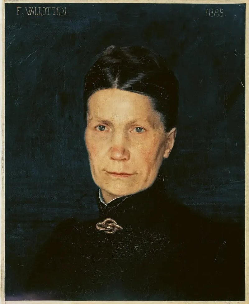 Ritratto della madre dell'artista - Félix Vallotton