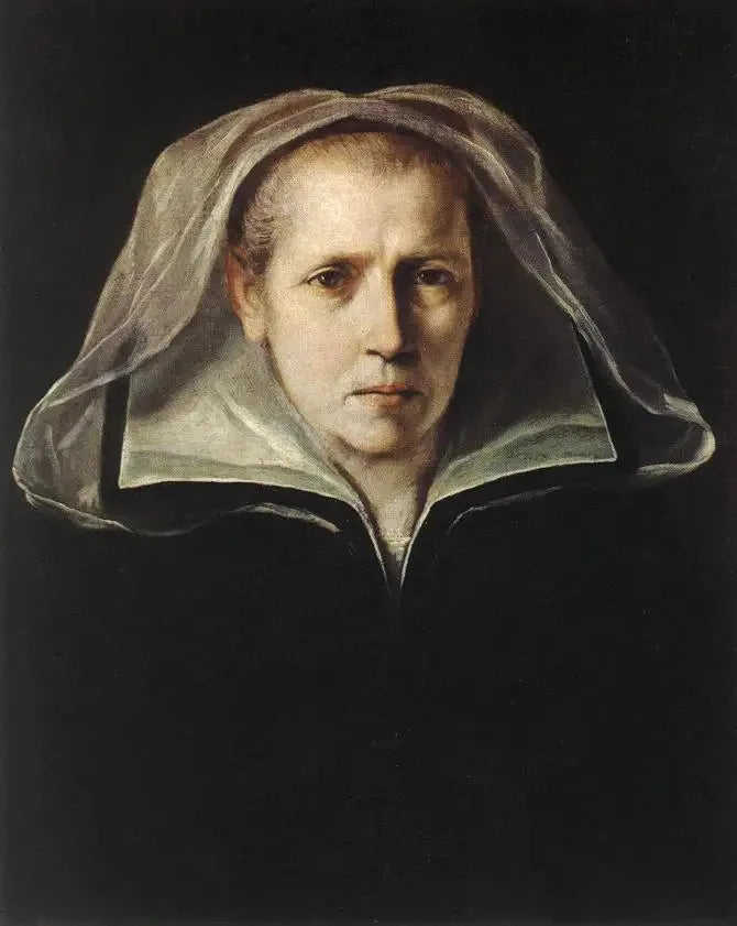 Portrait de la mère de l'artiste - Guido Reni image 1 reproduction artisanale de tableau