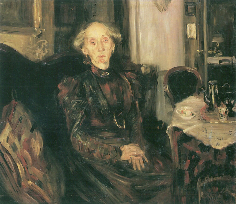 Ritratto di Madre Rosenhagen - Lovis Corinth