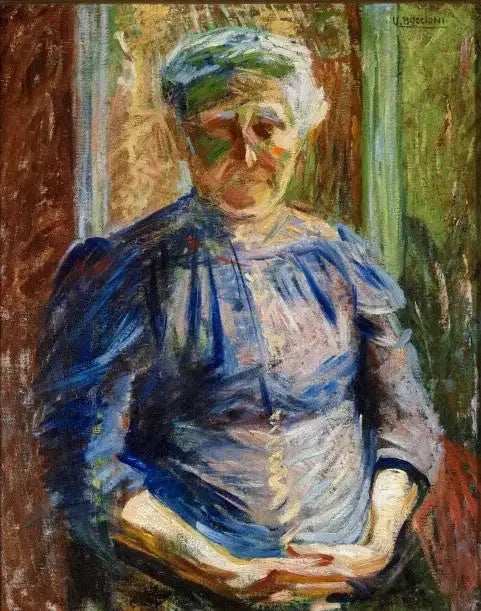 Ritratto della madre - Umberto Boccioni
