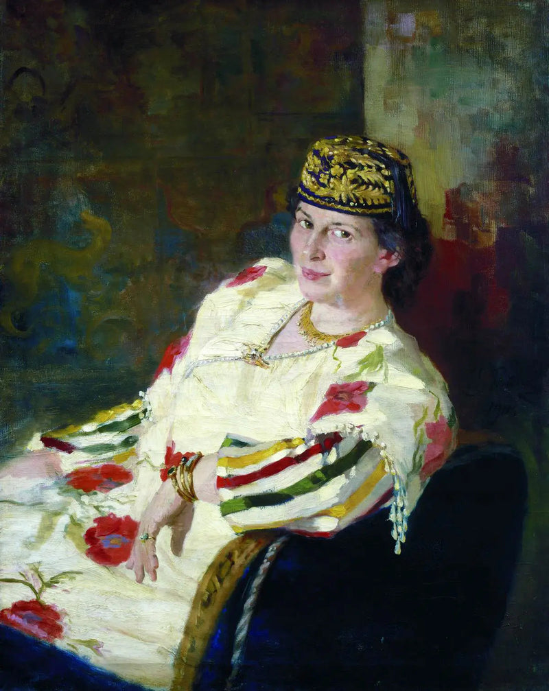Ritratto della padrona e contessa Mara Konstantinovna Oliv - Ilya Repin