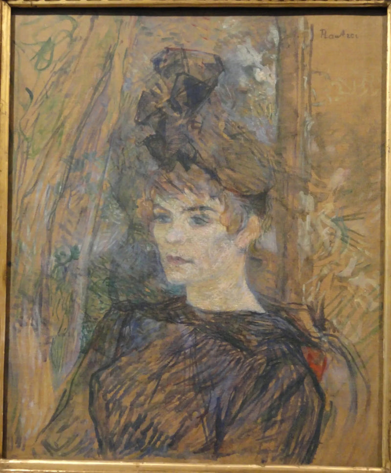 Ritratto della Pittrice Suzanne Valadon - Henri de Toulouse-Lautrec