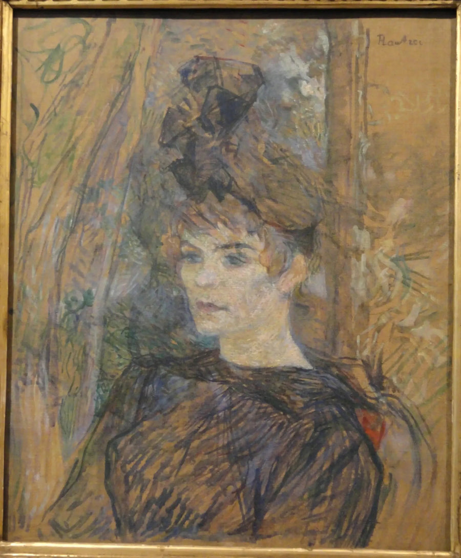 Ritratto della Pittrice Suzanne Valadon - Henri de Toulouse-Lautrec