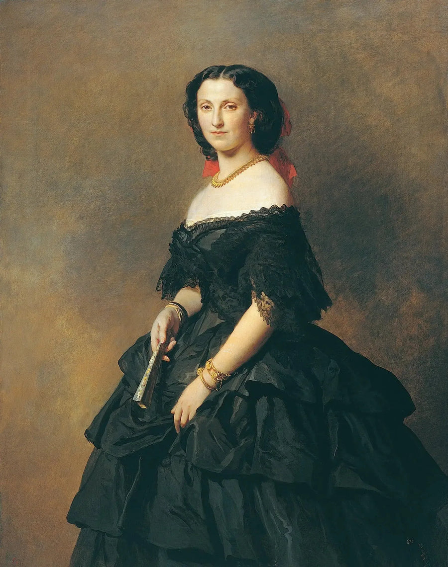 Ritratto della principessa Elisabetta Aleksandrovna Baryatinskaya - Franz Xaver Winterhalter