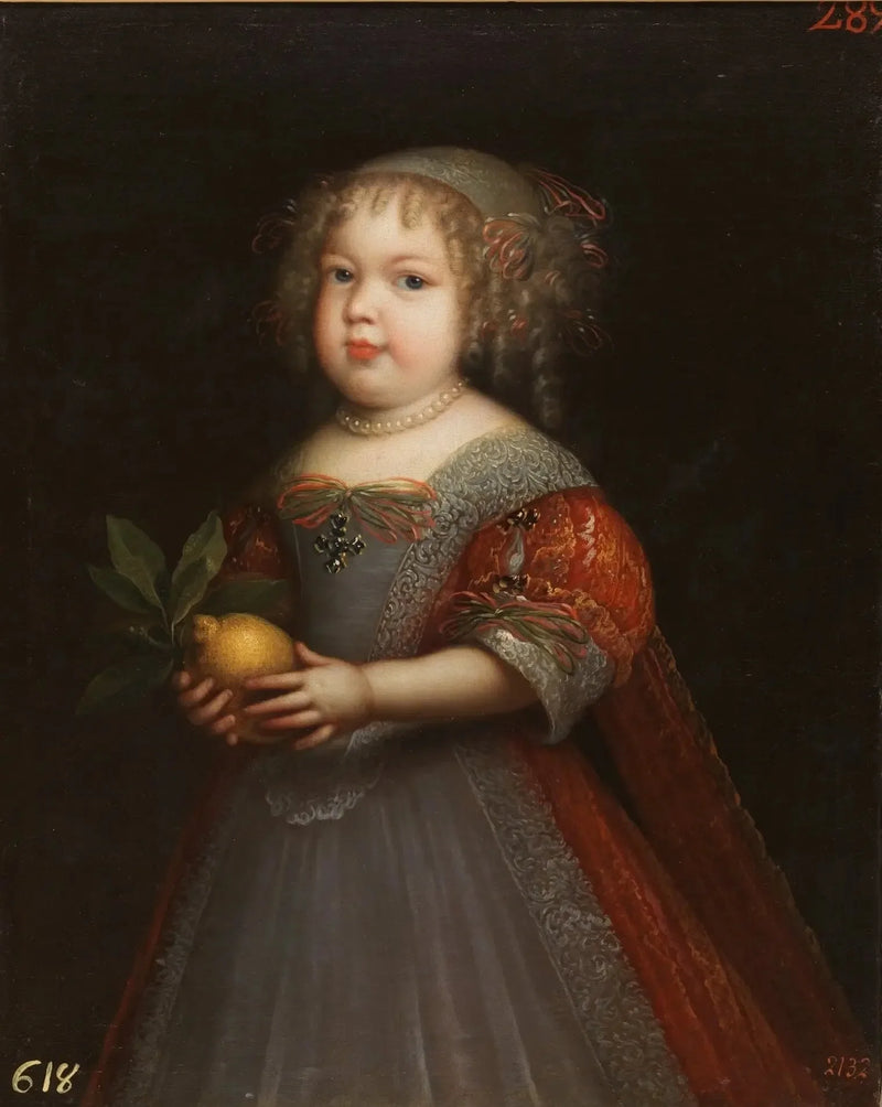 Ritratto della principessa Marie-Thérèse de France (1667-1672) - Jean Nocret