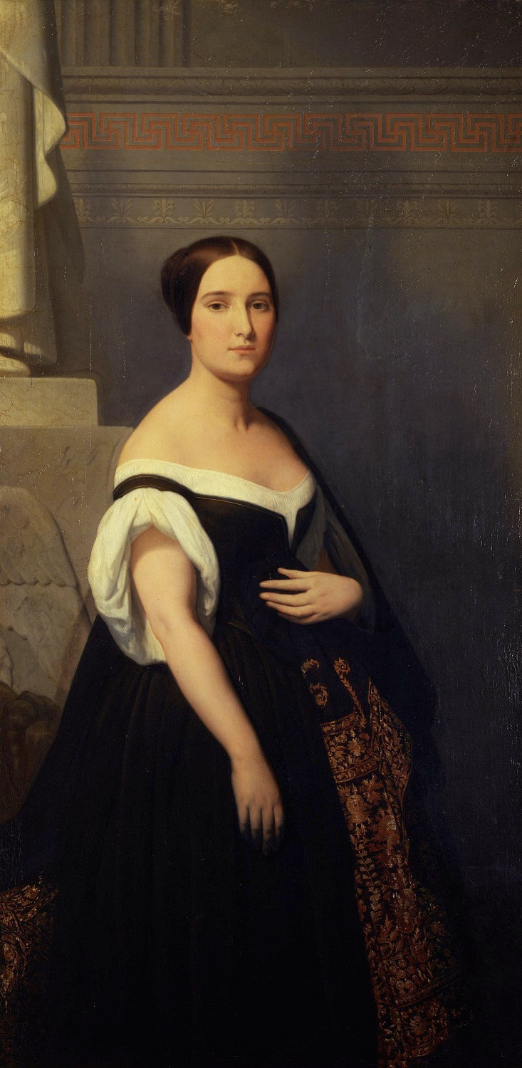 Ritratto della principessa Mathilde Bonaparte - Ary Scheffer