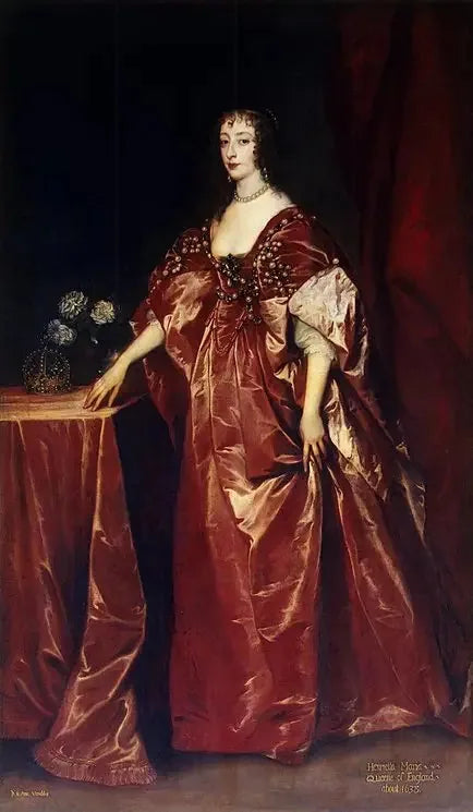 Ritratto della regina Henriette-Marie - Antoine van Dyck