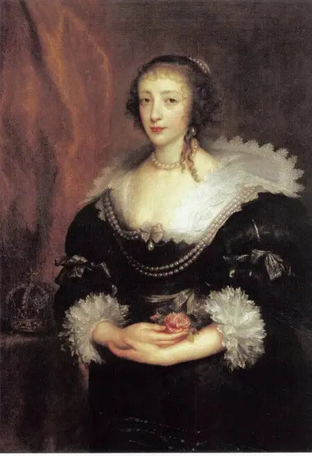 Ritratto della regina Henriette Marie - Antoine van Dyck