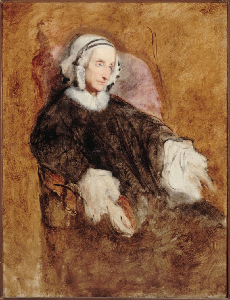 Ritratto della Regina Maria Amalia in lutto - Ary Scheffer
