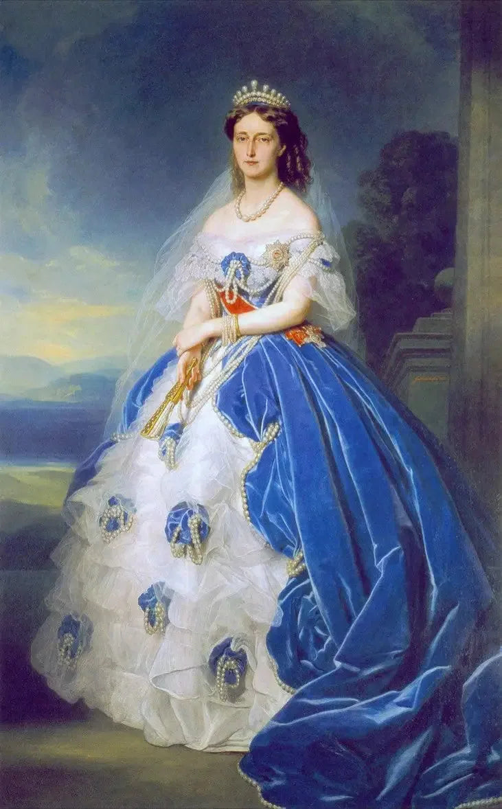 Ritratto della regina Olga di Württemberg (1822-1892) - Franz Xaver Winterhalter