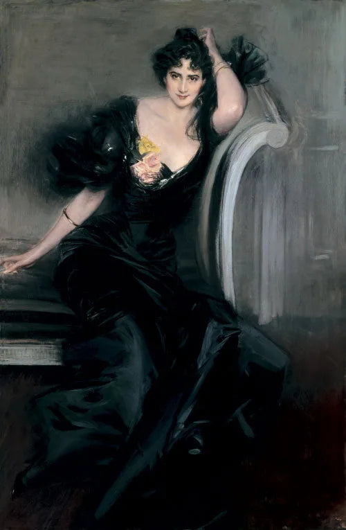 Ritratto di Lady Colin Campbell, née Gertrude Elisabeth Blood - Giovanni Boldini