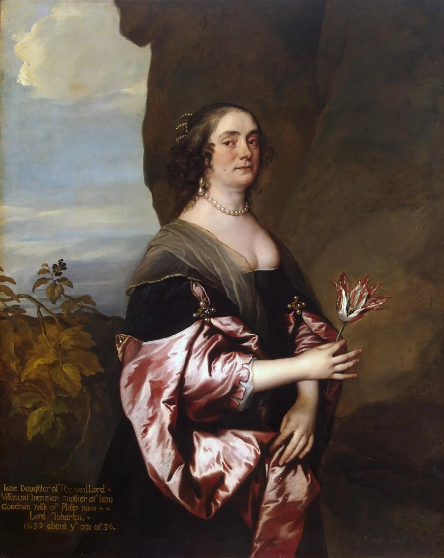Ritratto di Lady Jane Goodwin - Antoine van Dyck