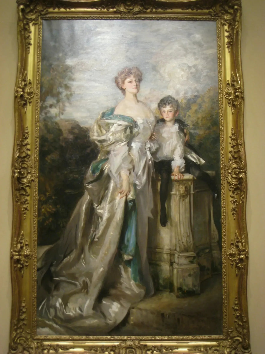 Ritratto di Lady Warwick e di suo figlio - John Singer Sargent