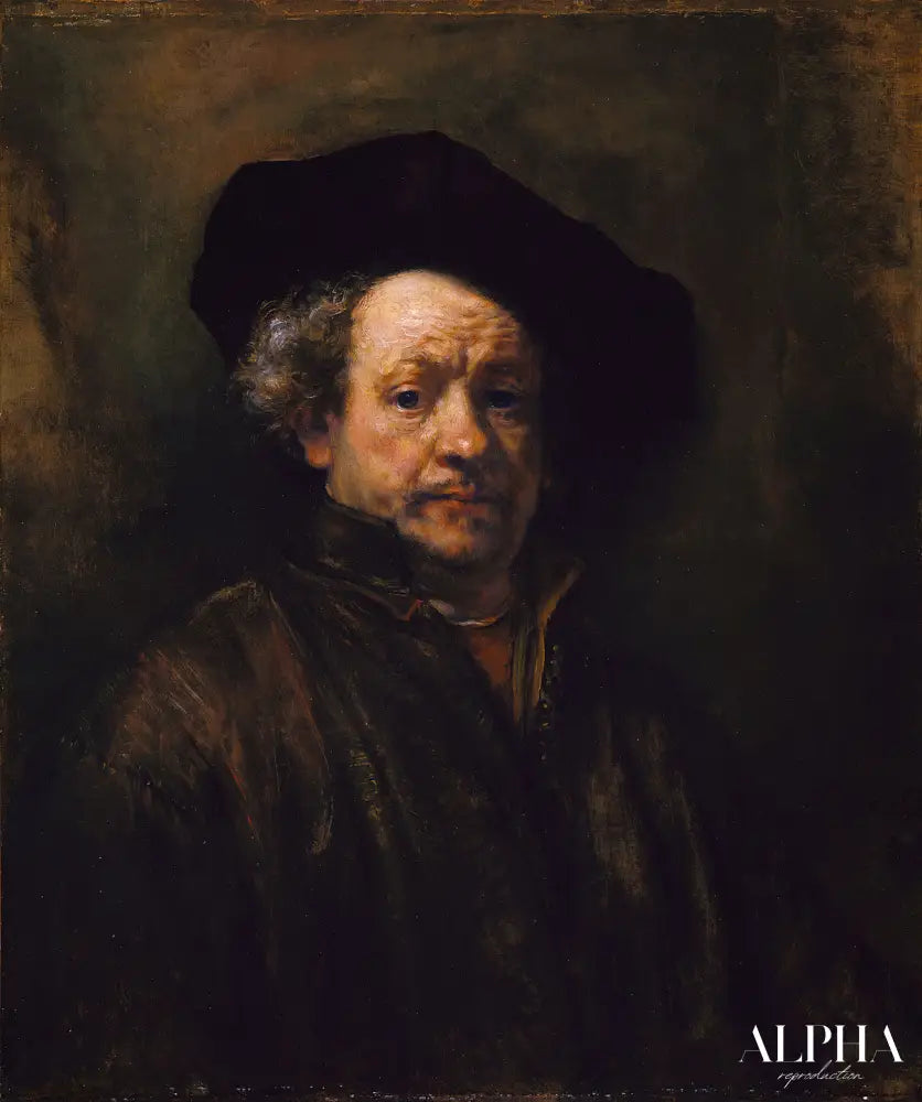 Portrait de l'âge - Rembrandt van Rijn - Reproductions de tableaux et peintures haut de gamme