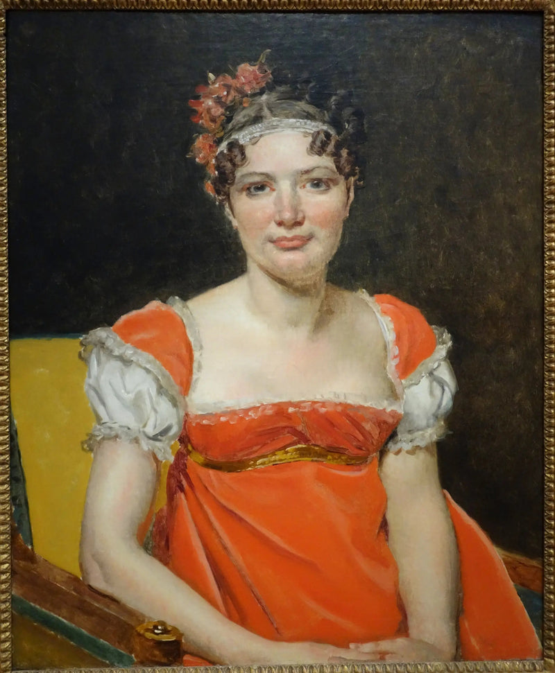 Ritratto di Laure-Émilie-Félicité David, La Baronne Meunier - Jacques-Louis David