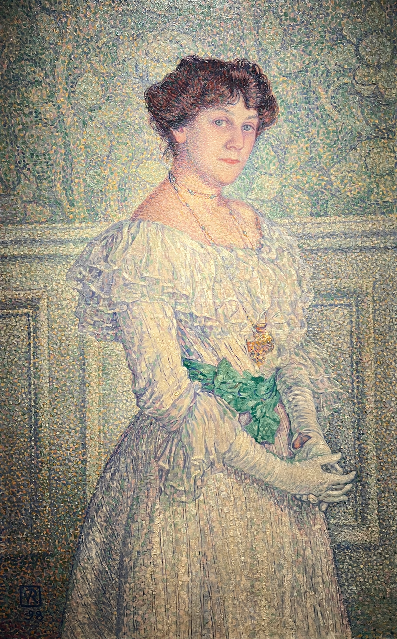 Ritratto di Laure Fl�� - The��o van Rysselberghe