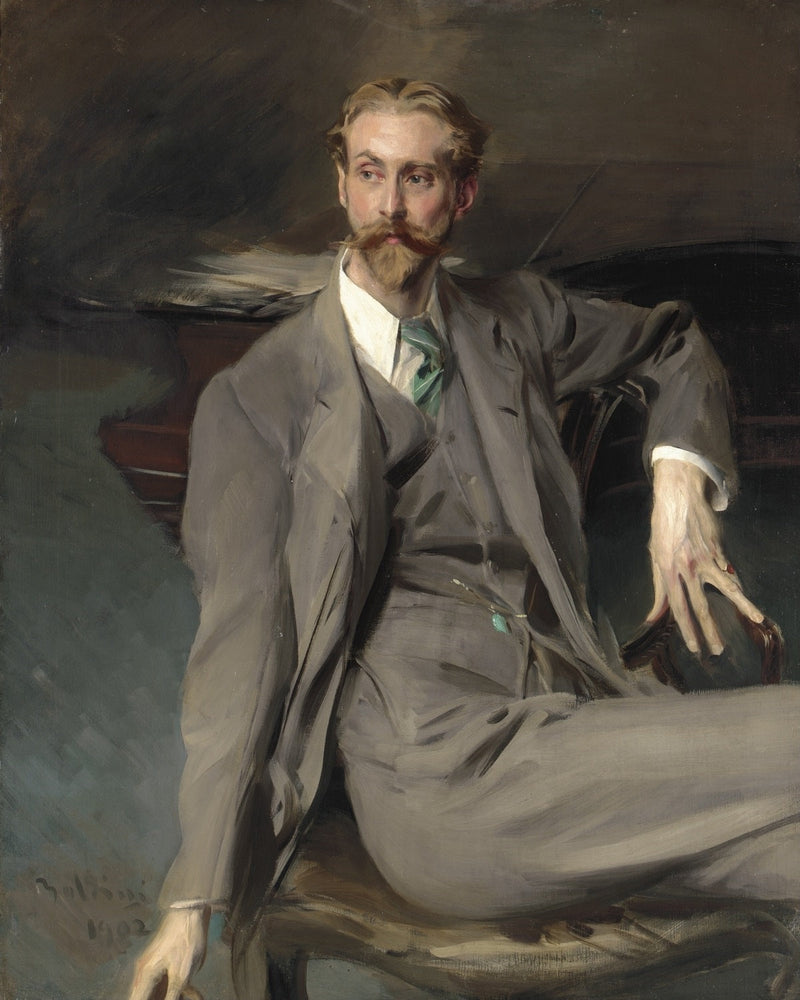 Ritratto di Lawrence Alexander Harrison - Giovanni Boldini