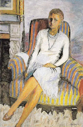 Portrait de Leila Claude Anet - Pierre Bonnard image 1 reproduction artisanale de tableau