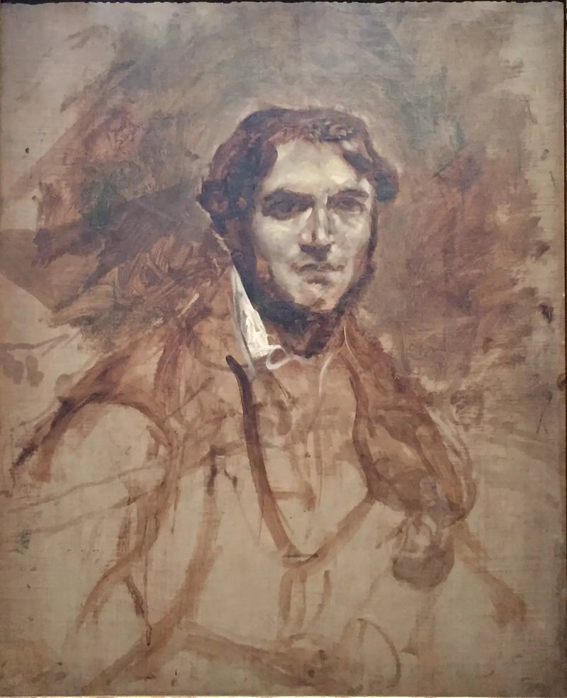Ritratto di Léon Riesener - Eugène Delacroix