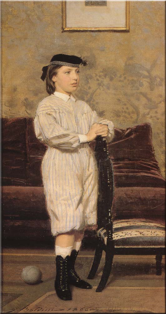 Portrait de Leonetto Banti - Giovanni Boldini - Alpha Reproduction