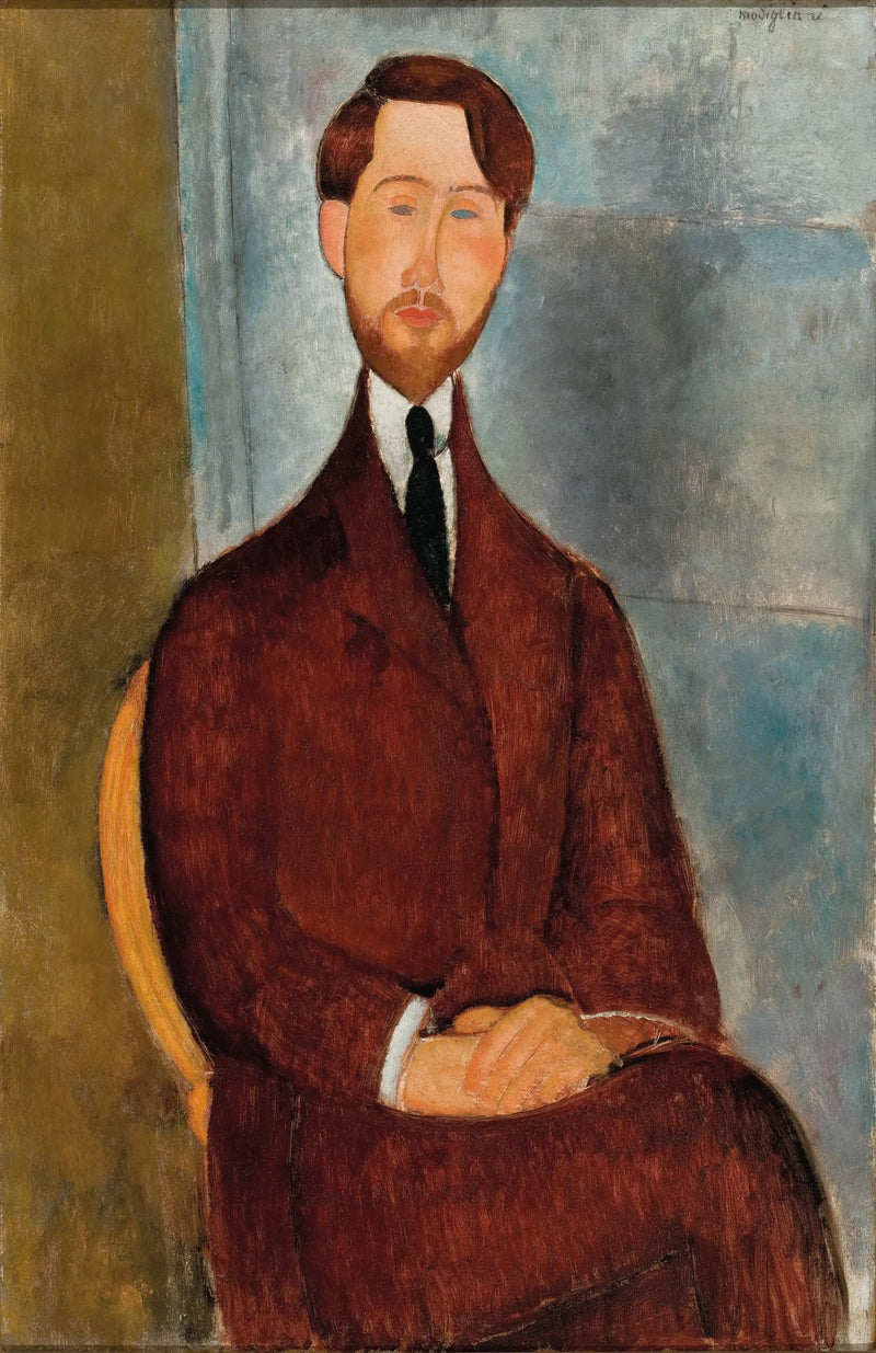 Ritratto di Léopold Zborowski - Amedeo Modigliani