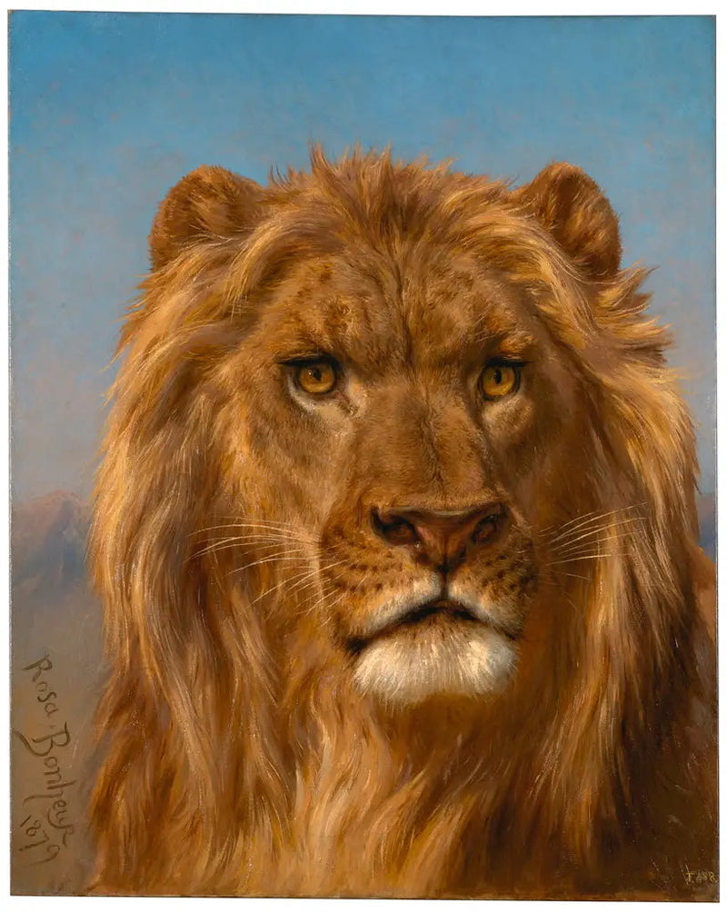 Ritratto di leone - Rosa Bonheur