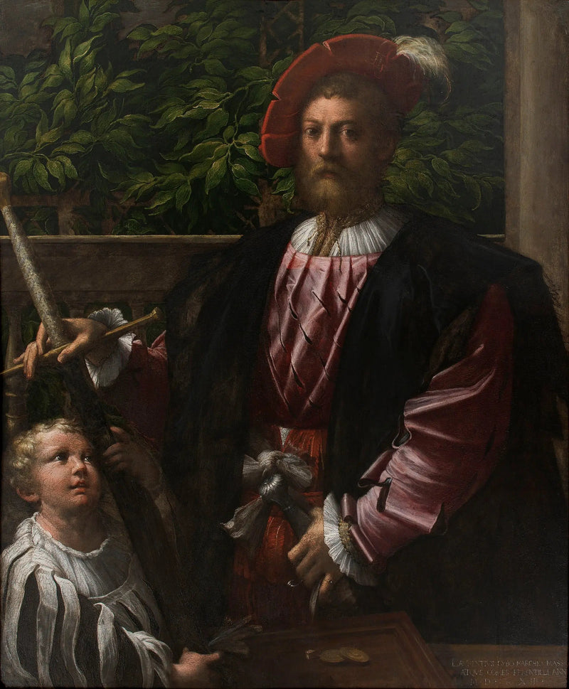 Ritratto di Lorenzo Cybo - Parmigianino