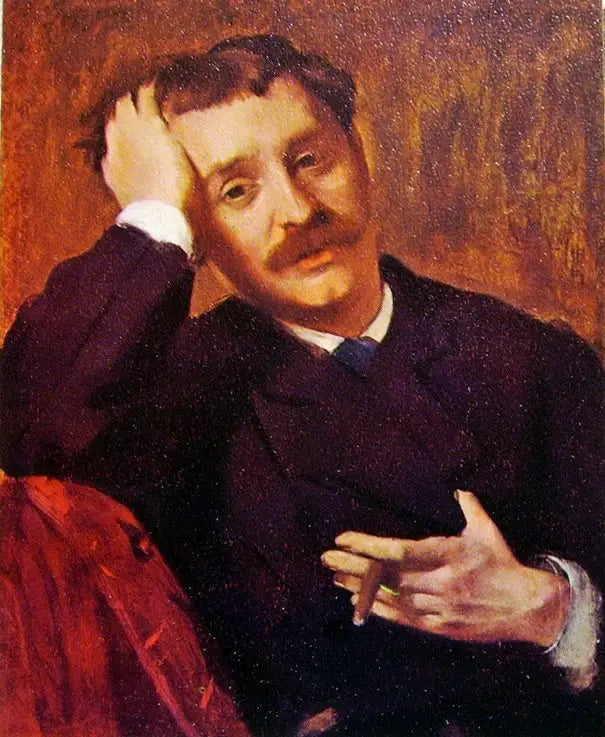 Ritratto di Lorenzo Pagans - Edgar Degas