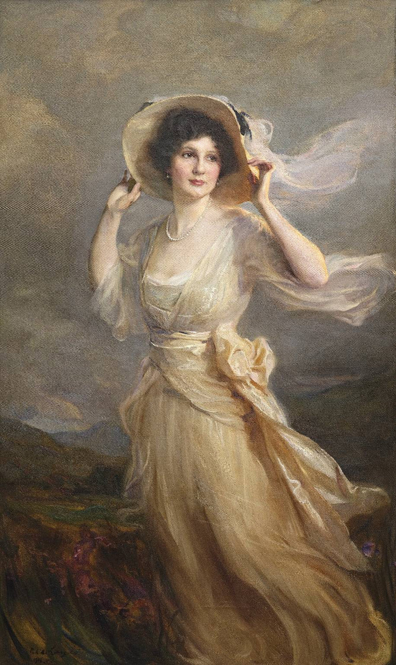 Ritratto di Lorna Marsali Woodroffe-Lang, nata Forbes-Leith - Philip de La��szlo��