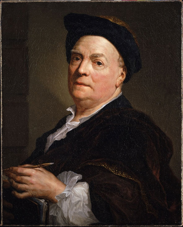 Ritratto di Louis du Silvestre - Anton Raphael Mengs