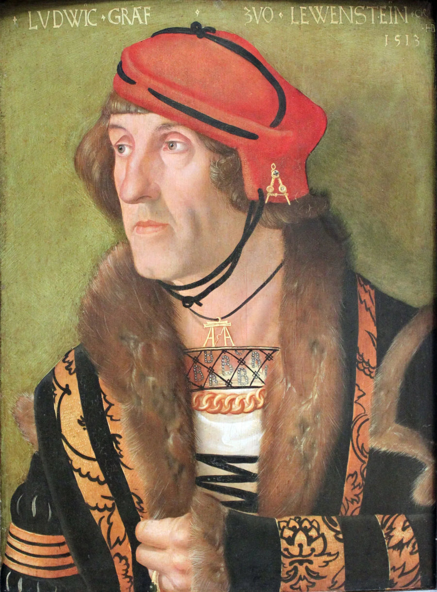 Ritratto di Luigi I, conte di Löwenstein - Hans Baldung Grien