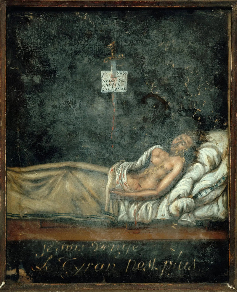 Ritratto di Louis-Michel Le Peletier de Saint-Fargeau (1760-1793), sul suo letto di morte - Jacques-Louis David