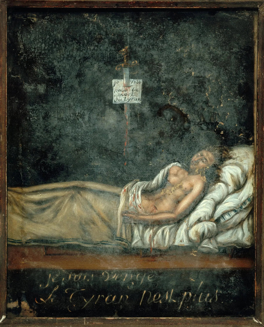 Ritratto di Louis-Michel Le Peletier de Saint-Fargeau (1760-1793), sul suo letto di morte - Jacques-Louis David