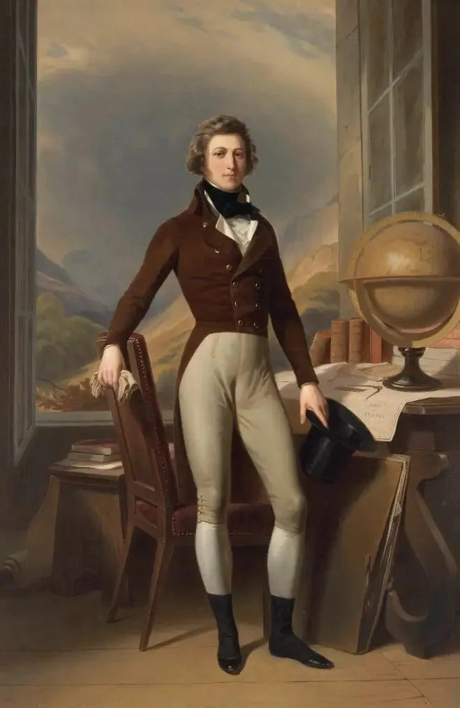 Ritratto di Luigi Filippo d'Orléans, duca di Chartres, (futuro re Luigi Filippo) a Reichenau - Franz Xaver Winterhalter